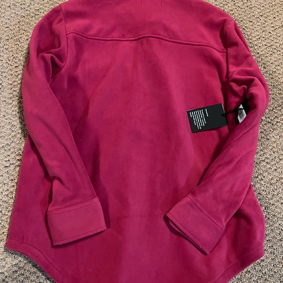 TNA Fuchsia Button-Up Shirt - Picture 4 of 5